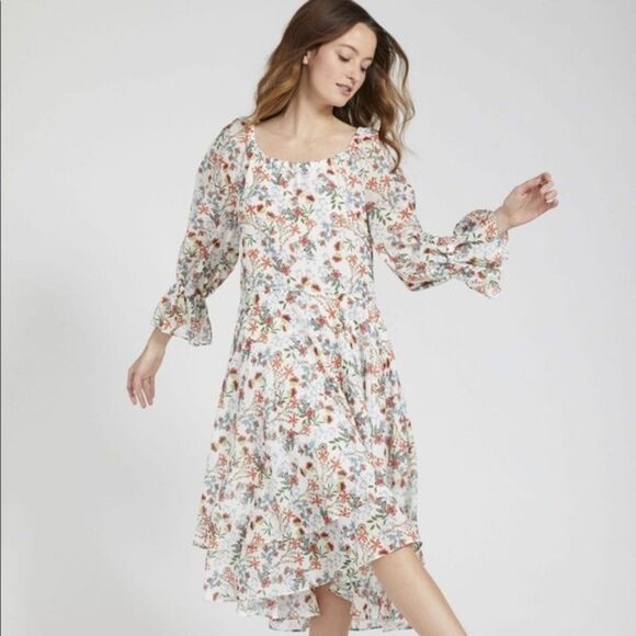 Alice + Olivia Dresses & Skirts - Alice + Olivia Miora High Low Midi Dress Size 2